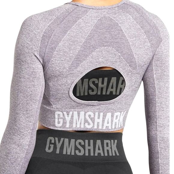 Gymshark Flex small seamless back cut out athletic active crop top TLS1 2699 - Picture 1 of 11